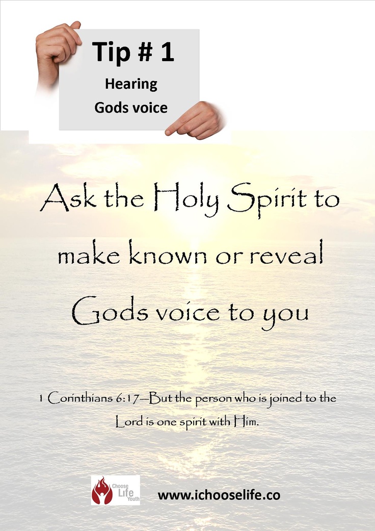Hearing Gods Voice
